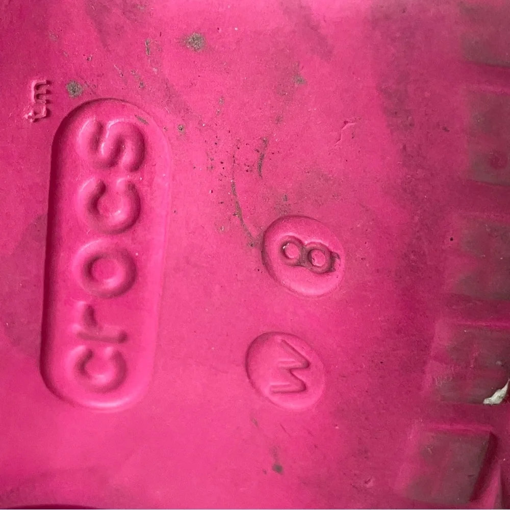 Crocs Classic Bae Clog BarbieCore Pink Platform Womens Festival Cartoon Comicon